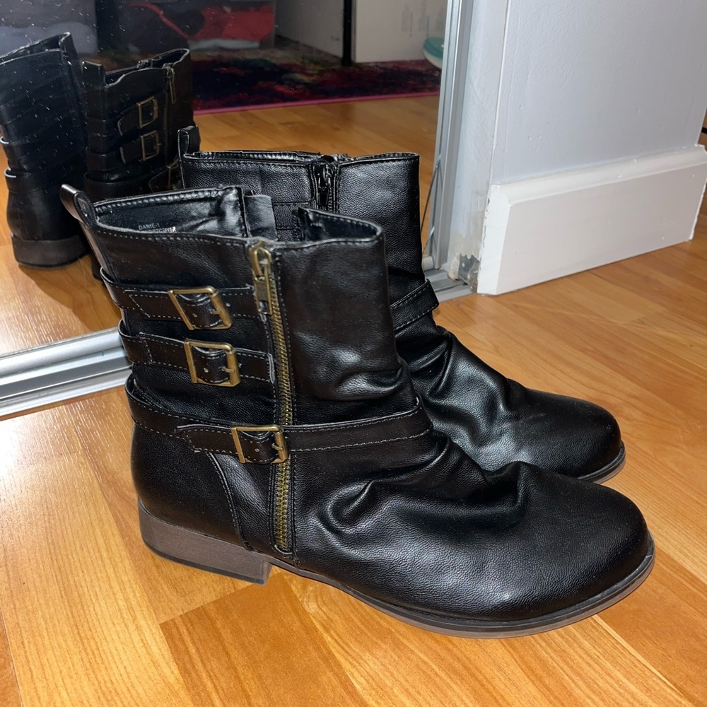 Chase & Chloe Short Boot/Combat Bootie
